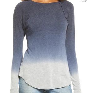 NWT Treasure and Bond Ombre shirt/ Size XS